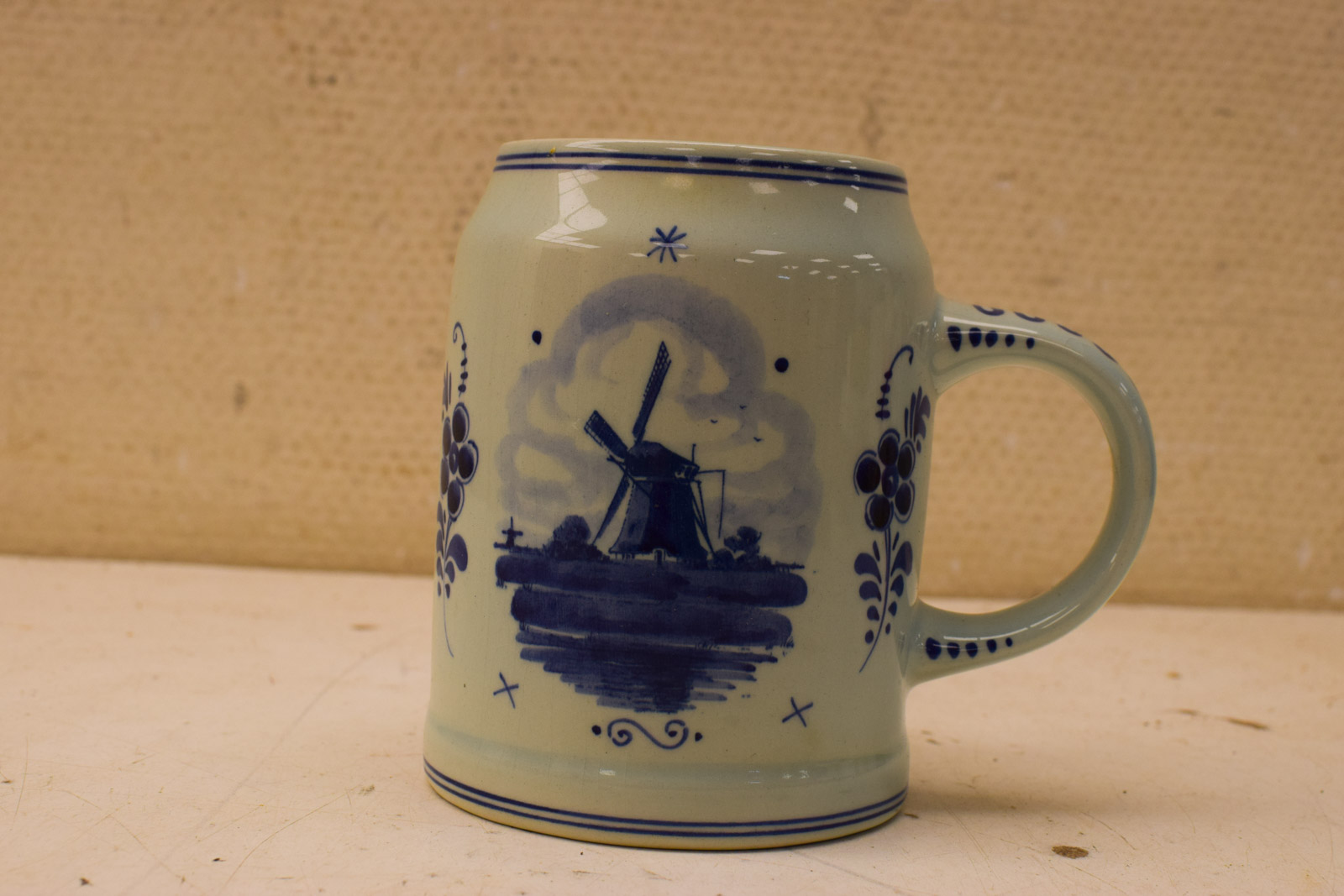 KPM Delft porseleinen Bierpul 46646