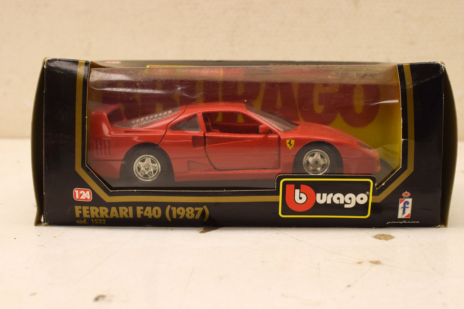 Burago Ferrari f40 1987  46647