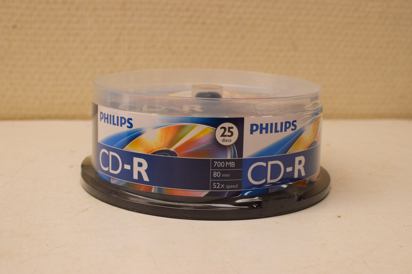 10 stuks Philips opneembare cd 46700