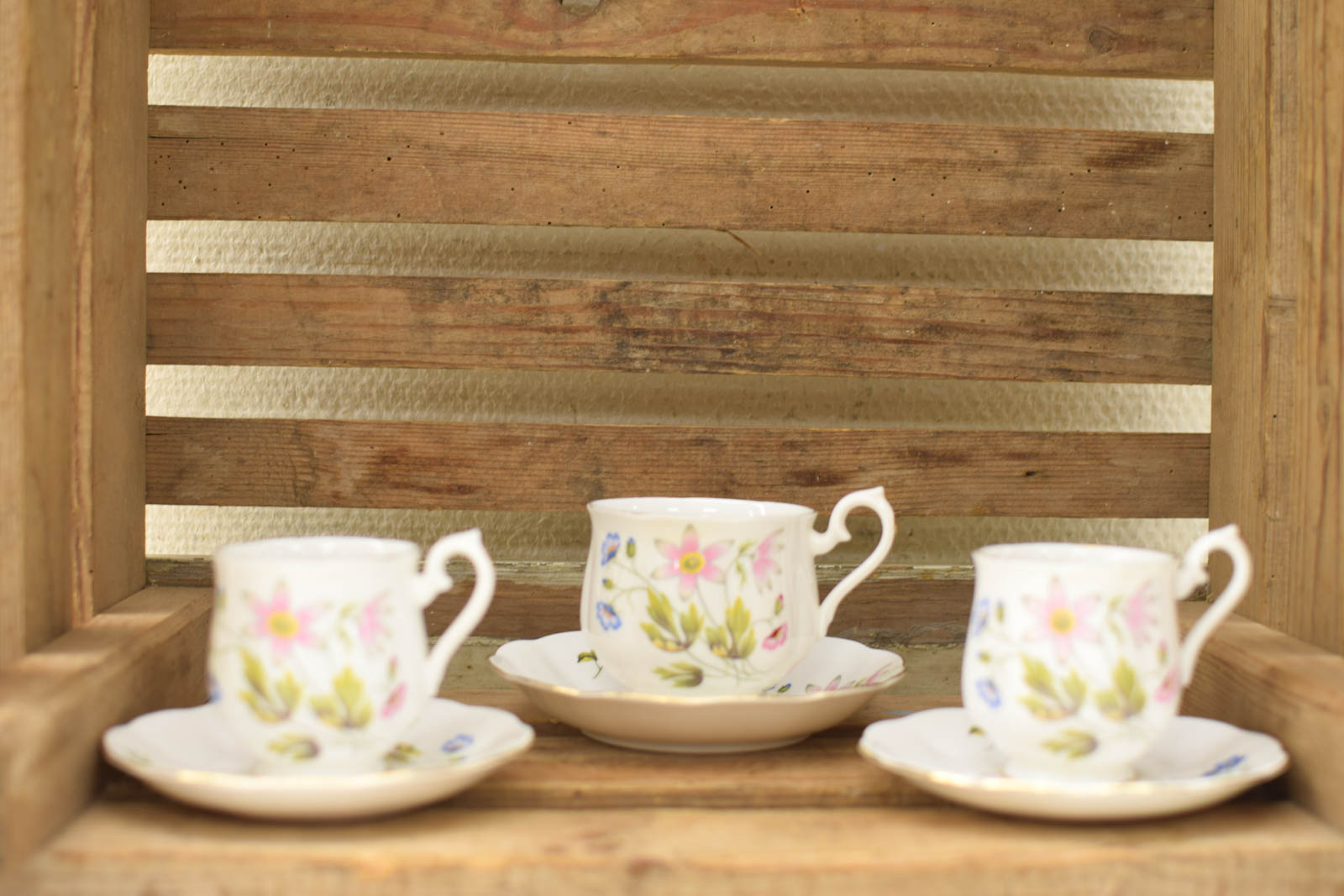 6 delig   Richmond  porseleinen kop en schotels  46221