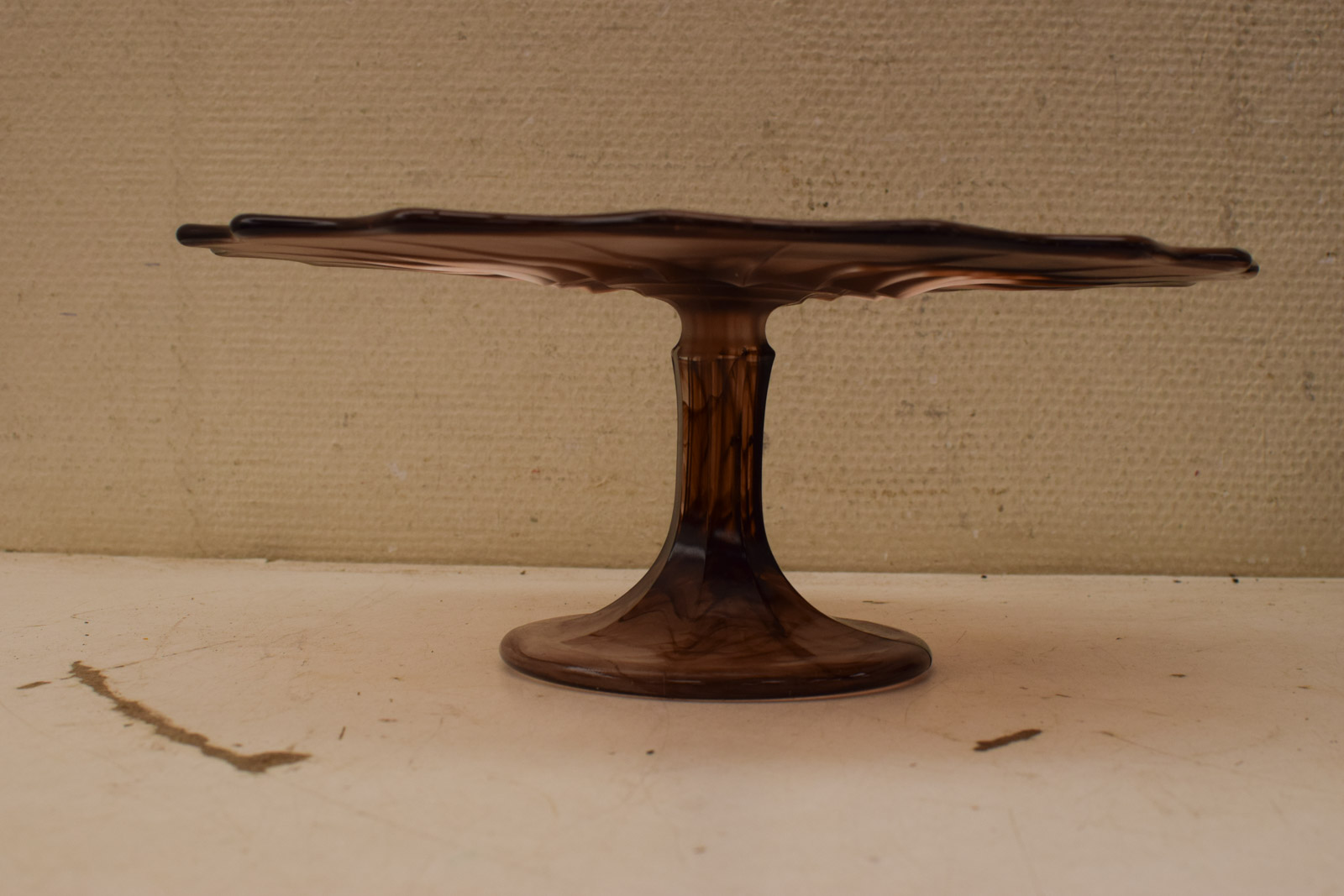 Glazen taart bord  46073