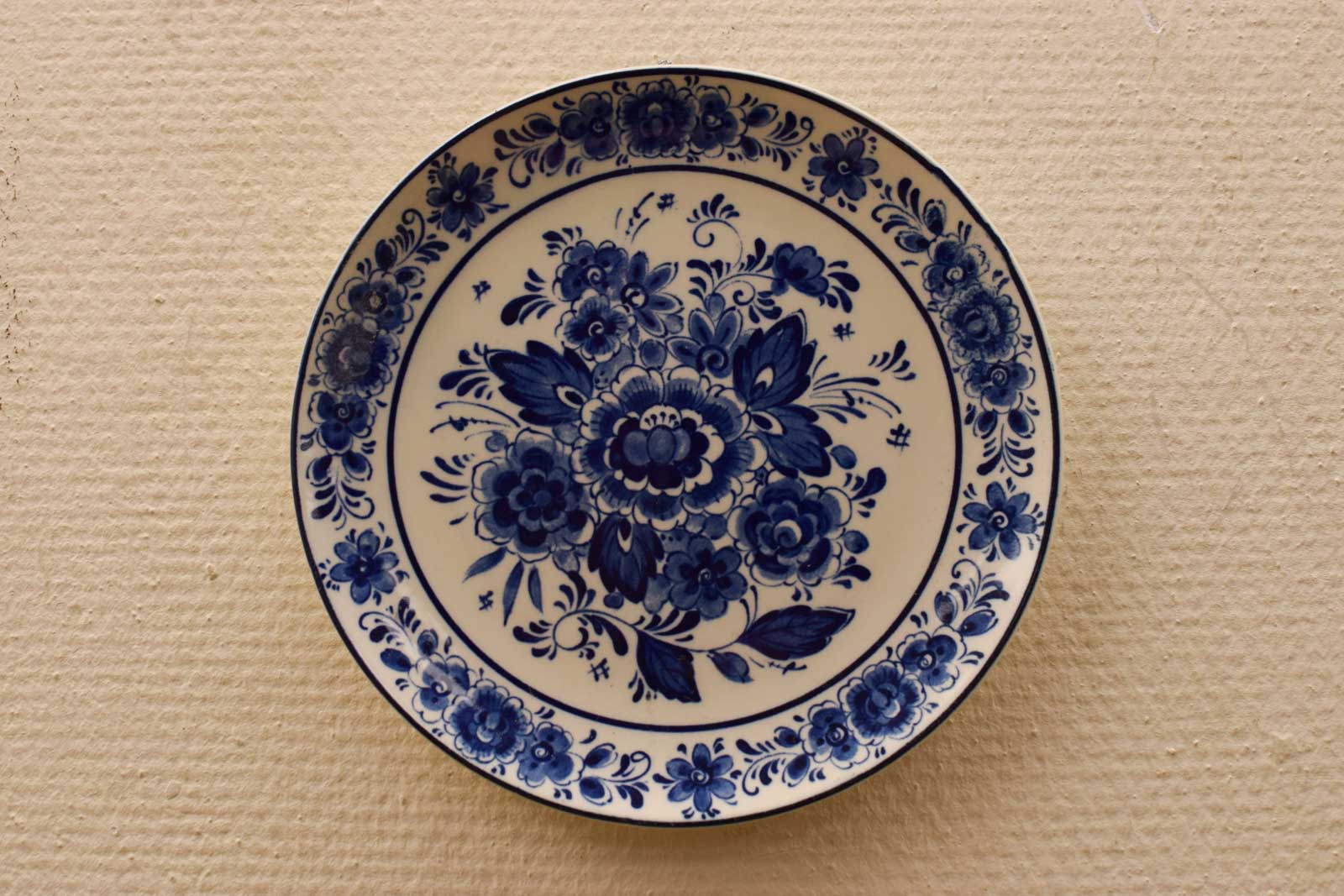 Royal Delft Blauw porseleinen Wandbord  46071