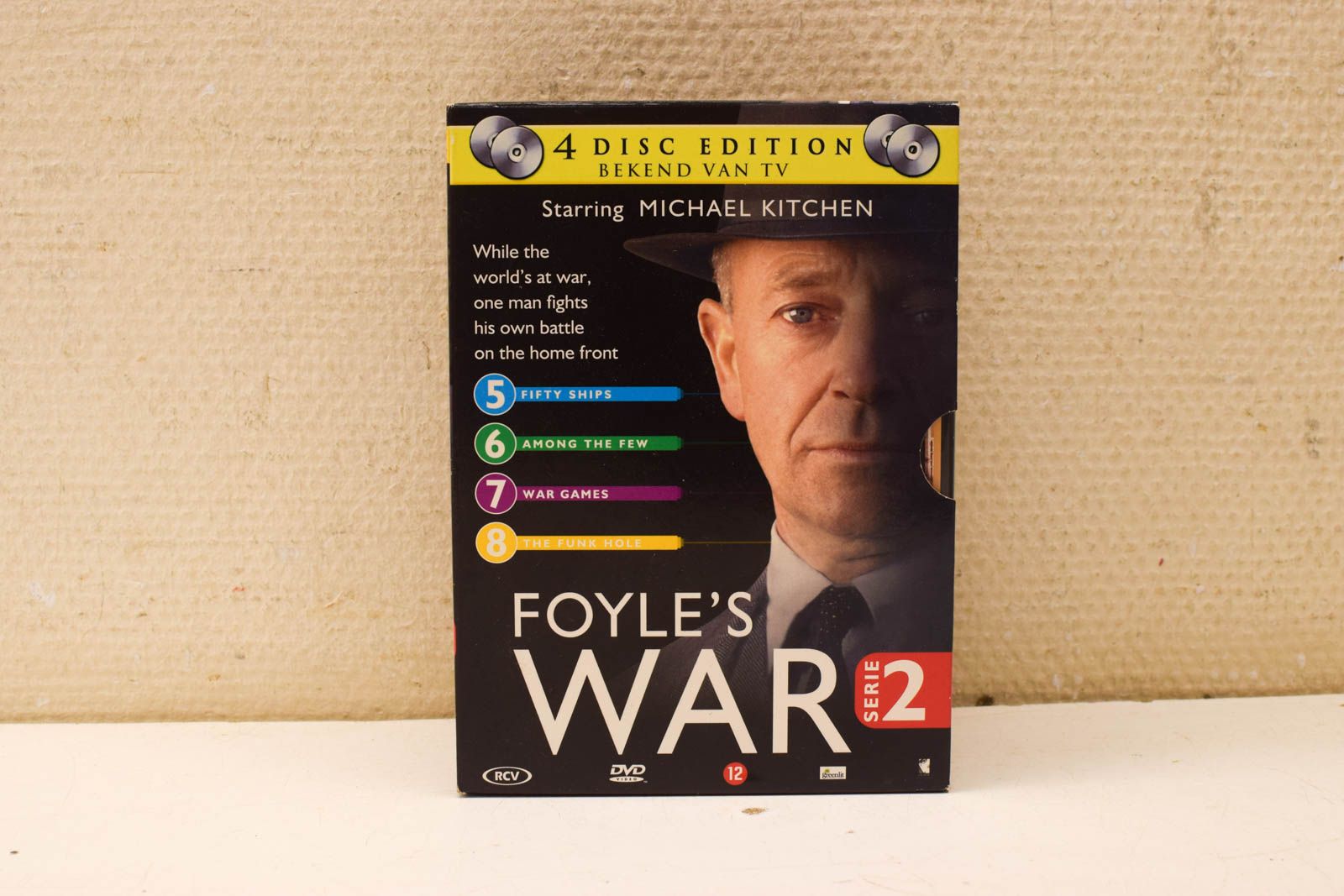 4 dvd box  Foyle's War  serie 2  46765
