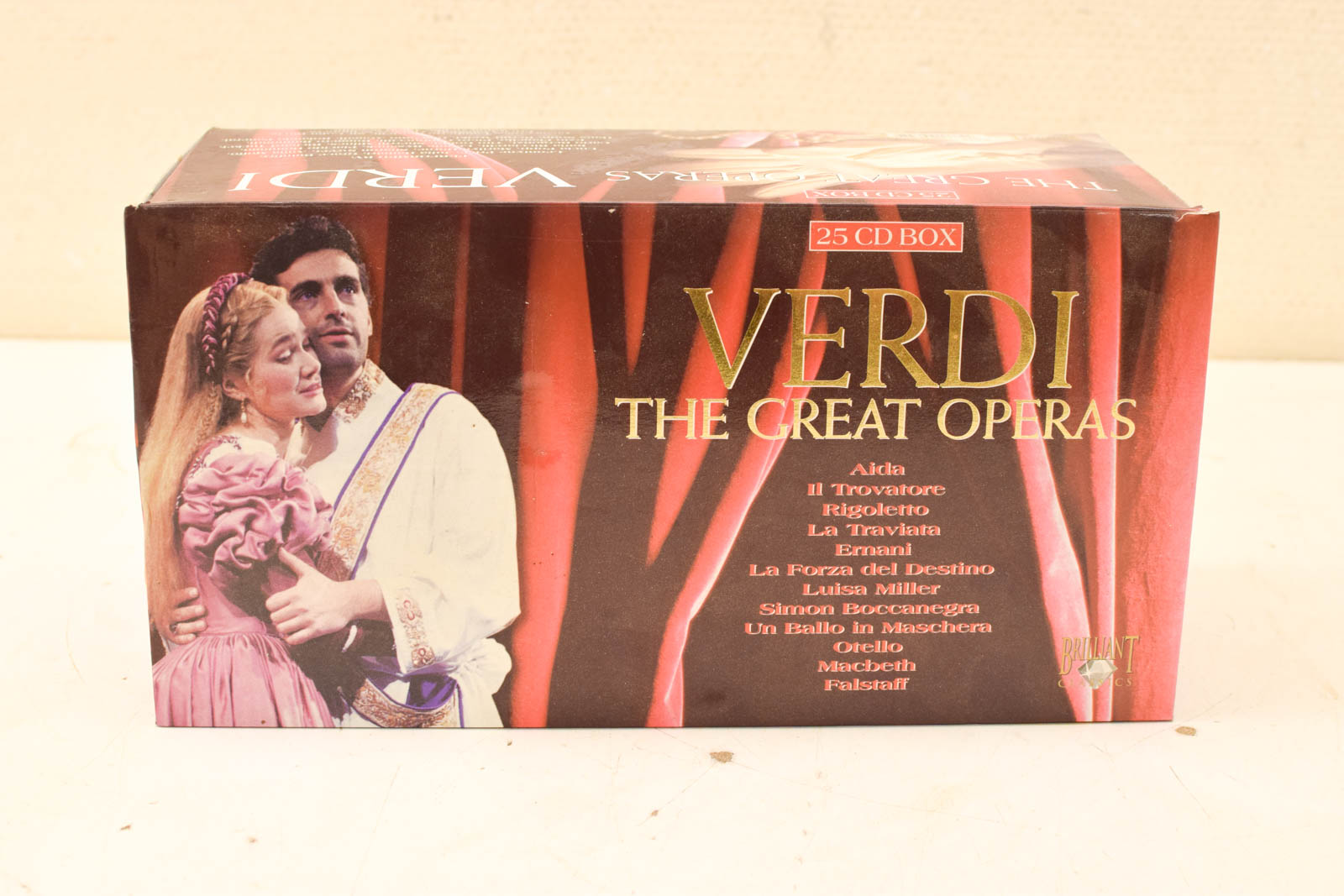 25 CD box Verdi the Great opera's 46878