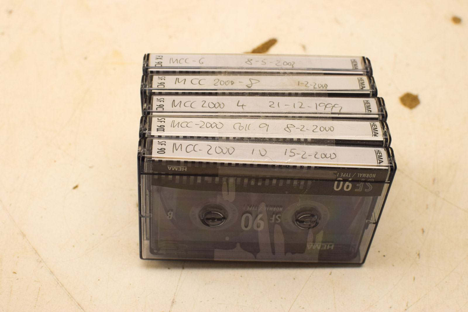 Alternative view of 5 stuks hema cassettebandjes  46975