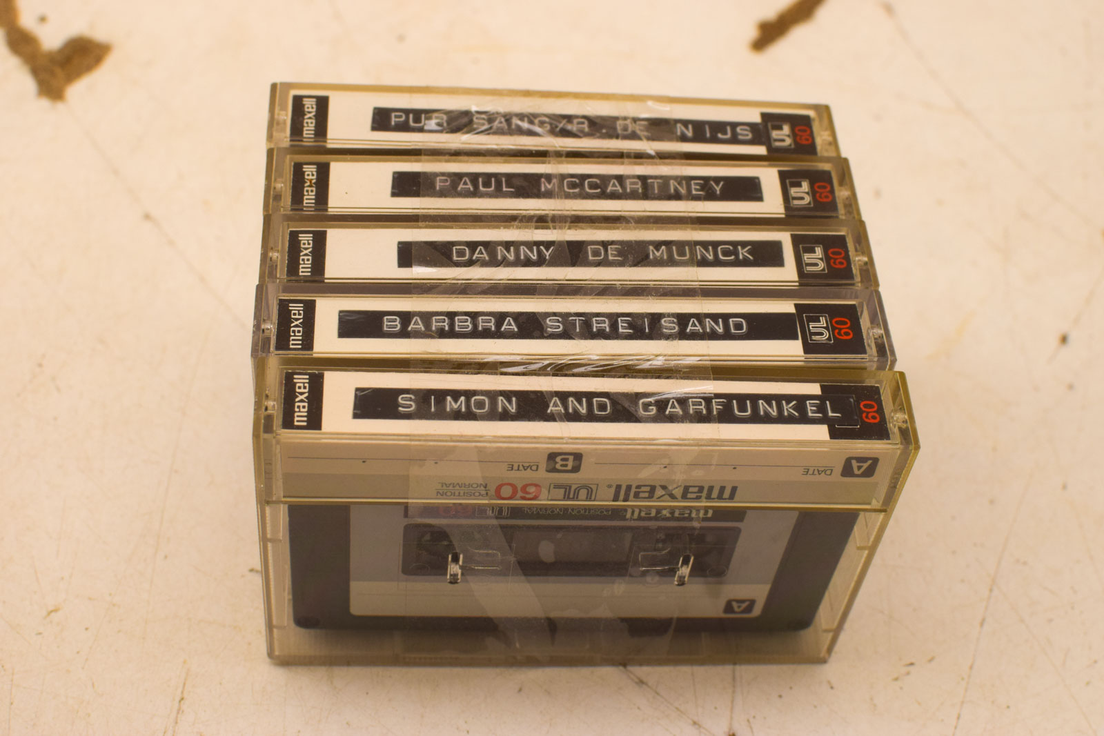 Alternative view of 5 stuks Maxell cassettebandjes  46989