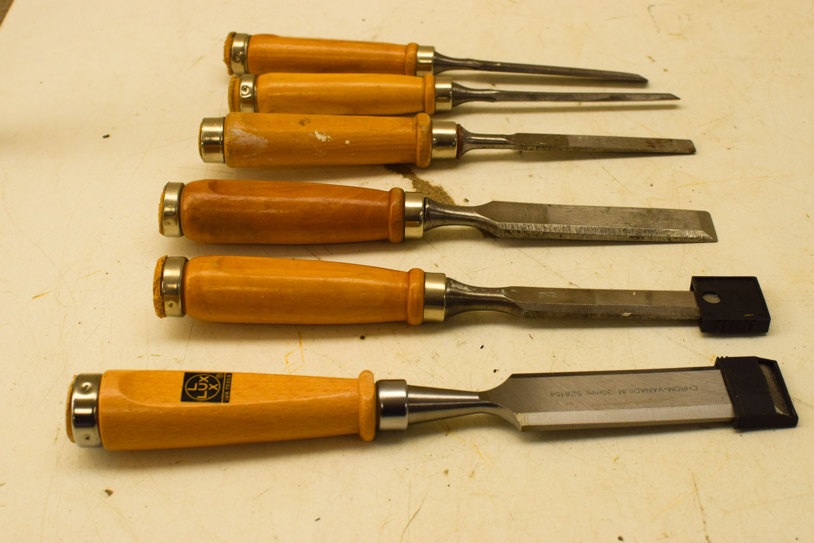 Alternative view of 6 stuks Beitelset 46998