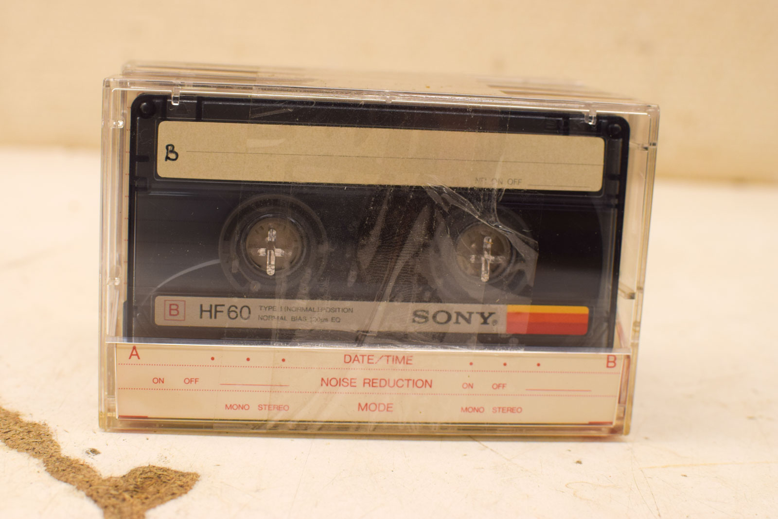 4 stuks Sony Cassettebandjes  47015