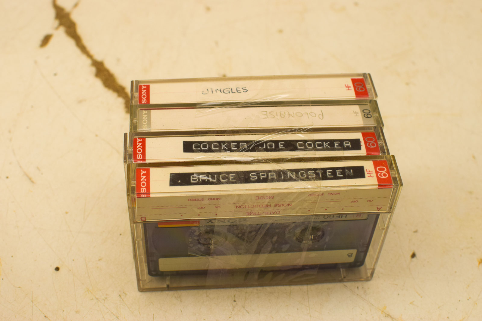 Alternative view of 4 stuks Sony Cassettebandjes  47015