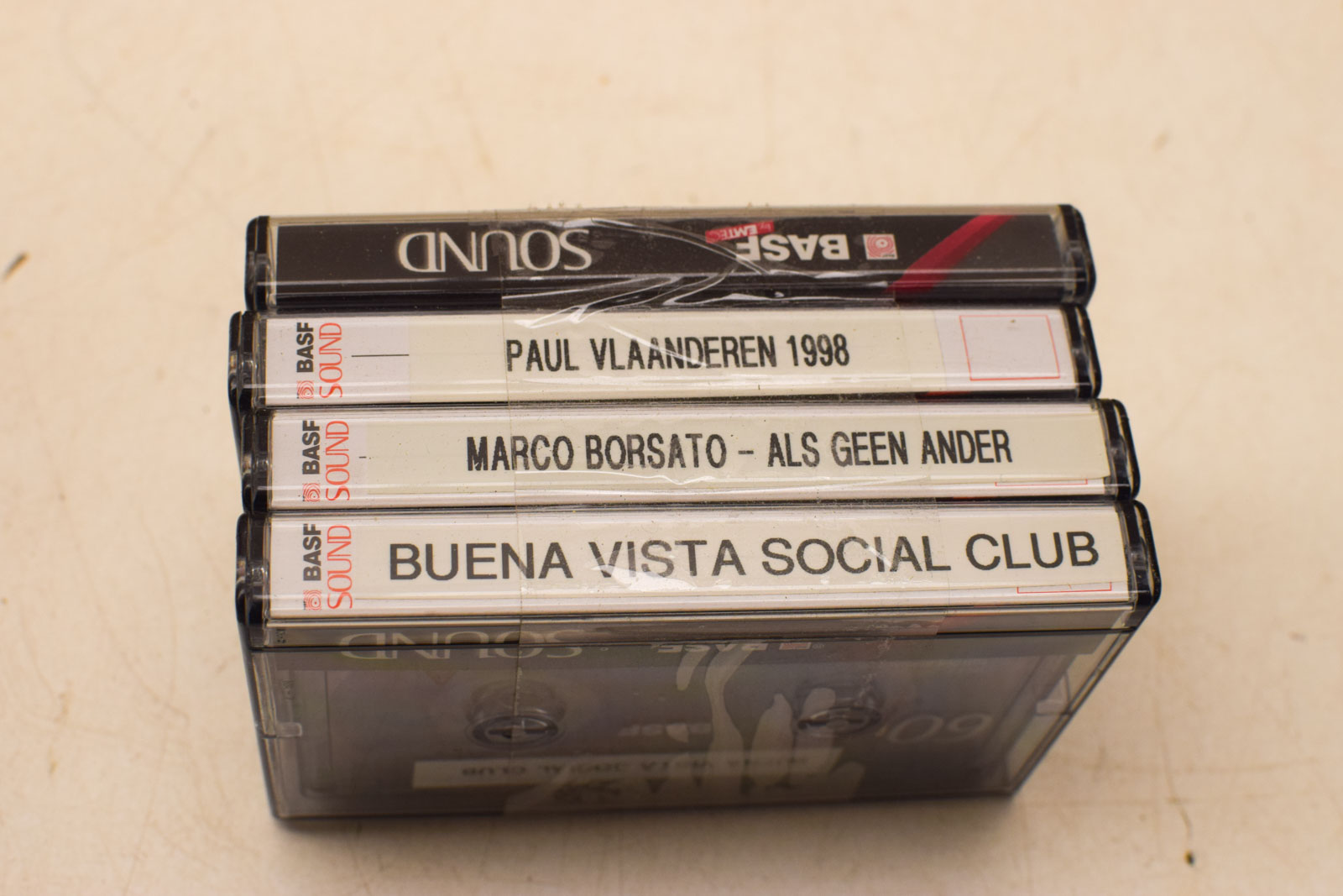 Alternative view of 4 stuks Basf cassettebandjes  47036