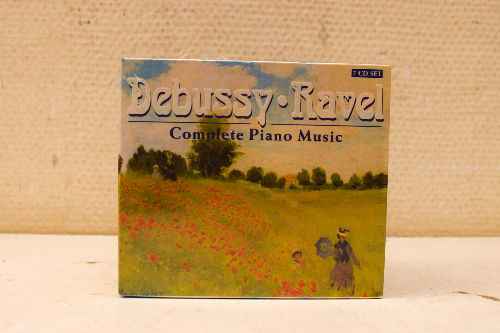7 cd set  van Debussy. Ravel  Complete piano muziek  47060