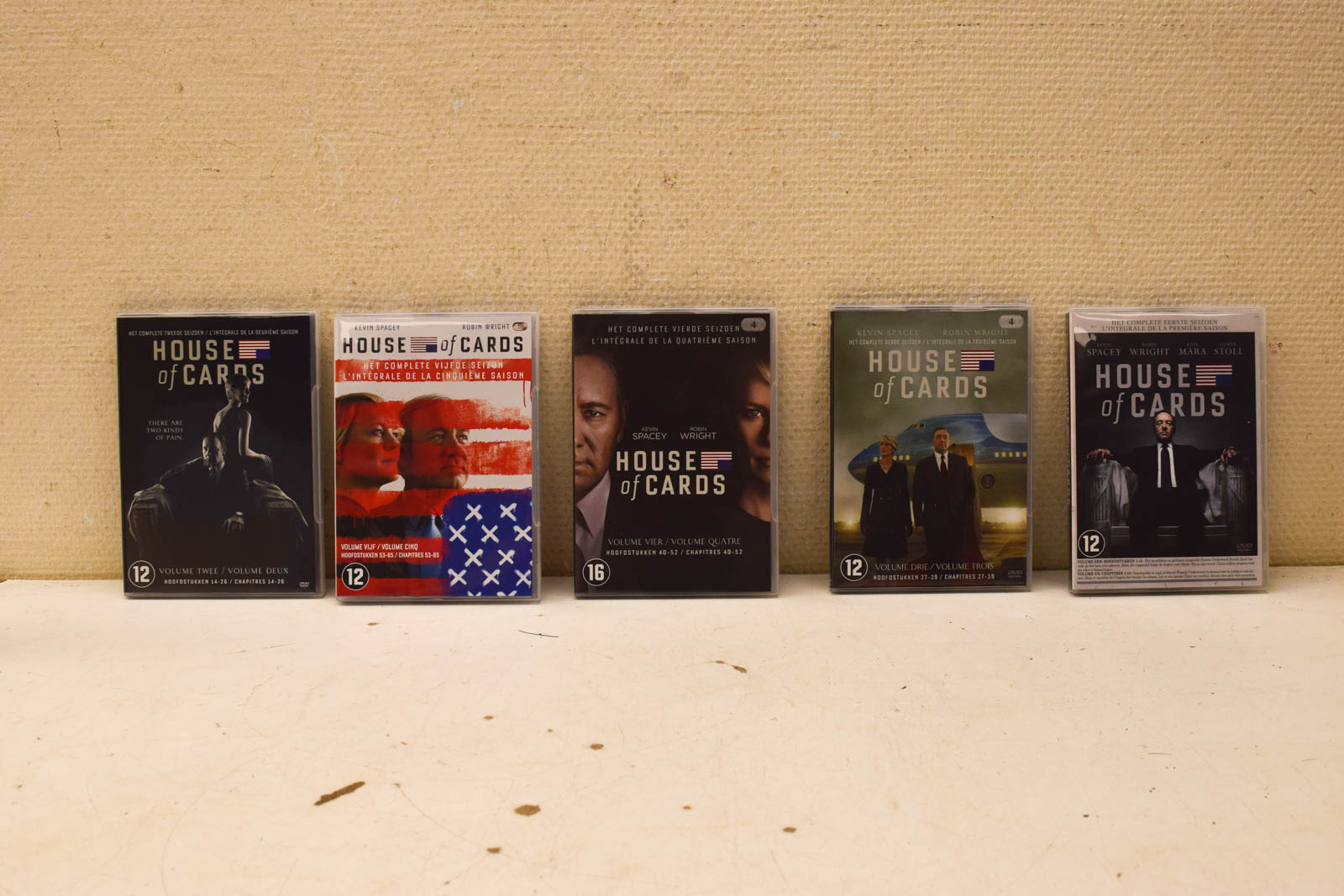 Alternative view of 20 DVD Box House of Cards  seizoen 1 - 5  47088