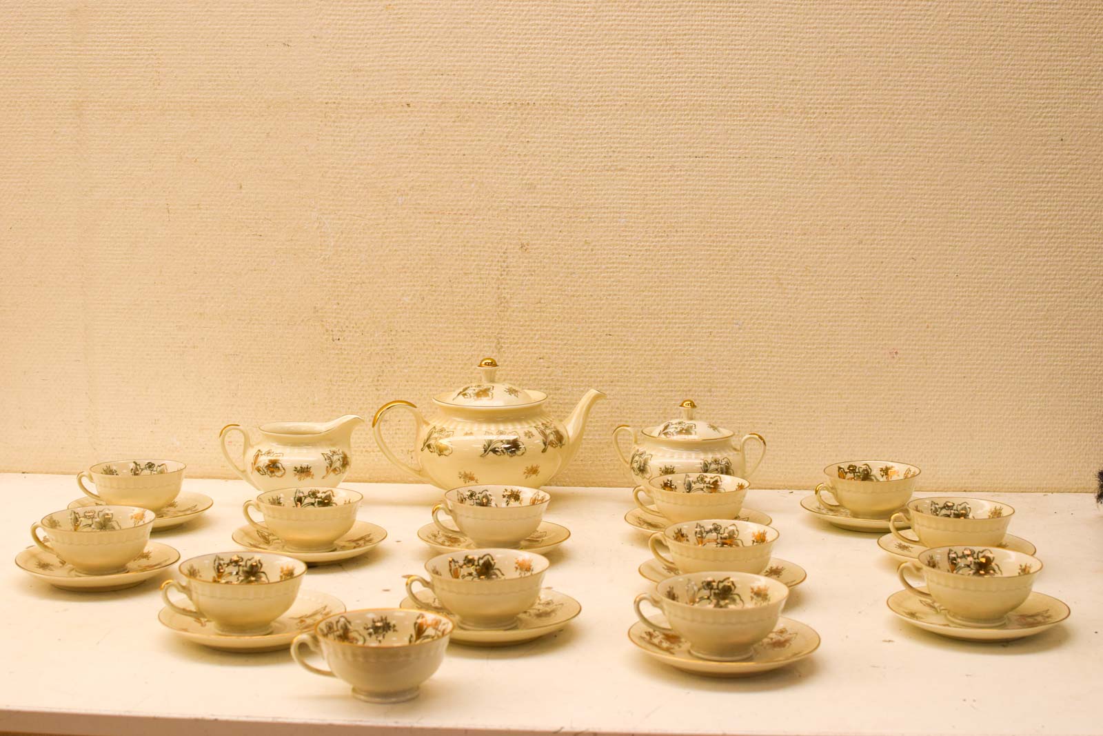 30 delig    Mosa porseleinen koffieservies  47141