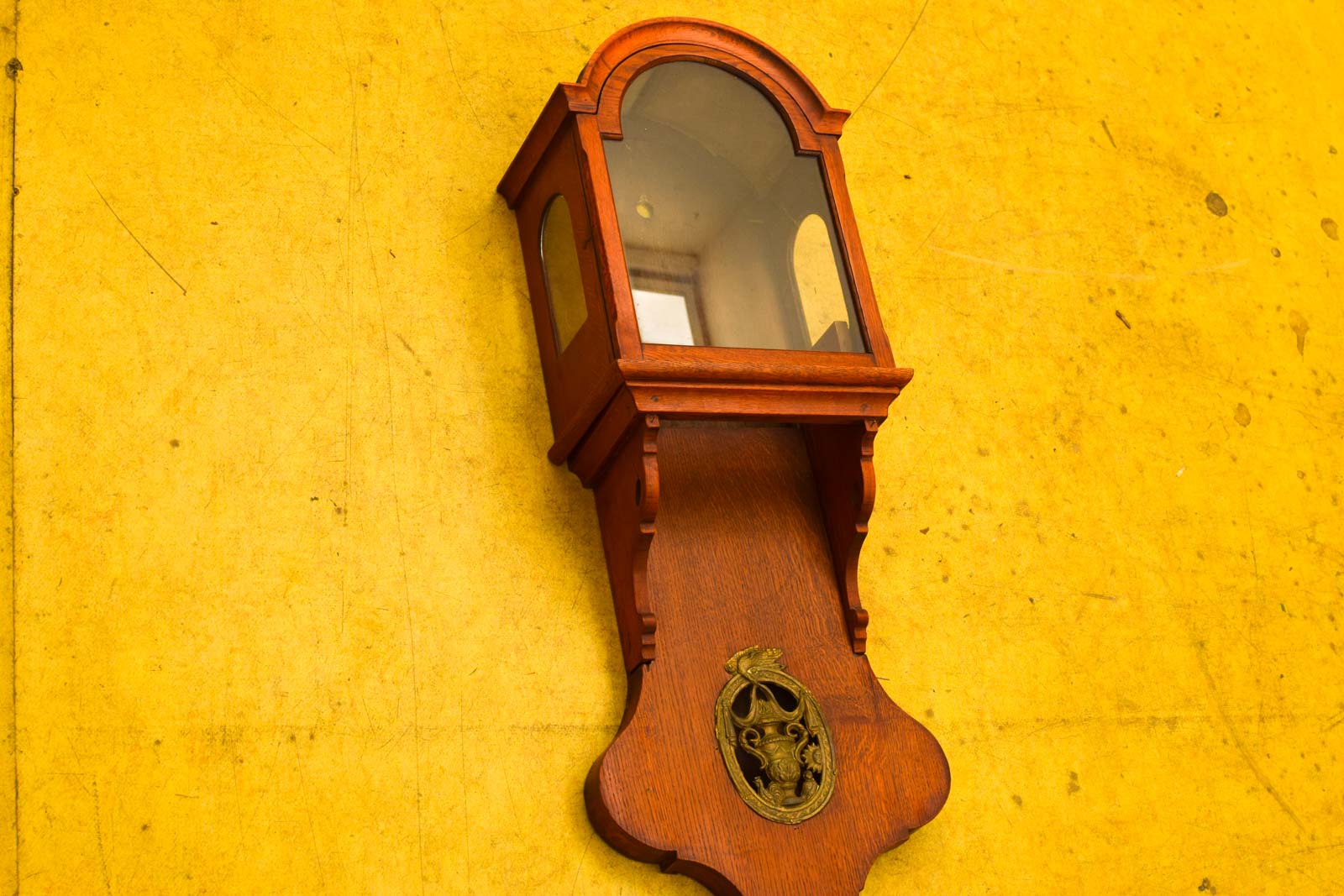 Houten Behuizing van een wandklok  47143