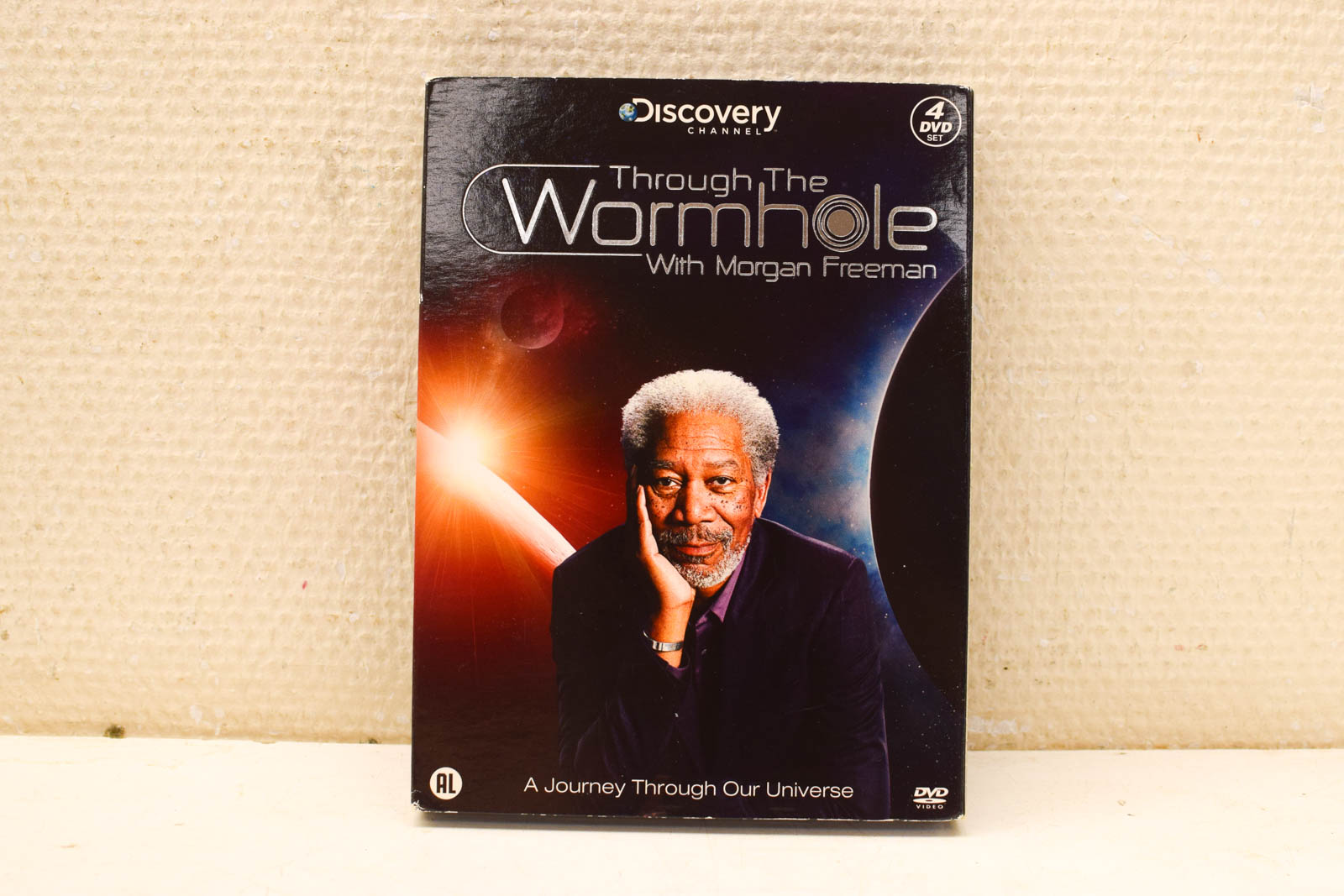 4 dvd box Through the Wormhole with morgan Freeman  47183