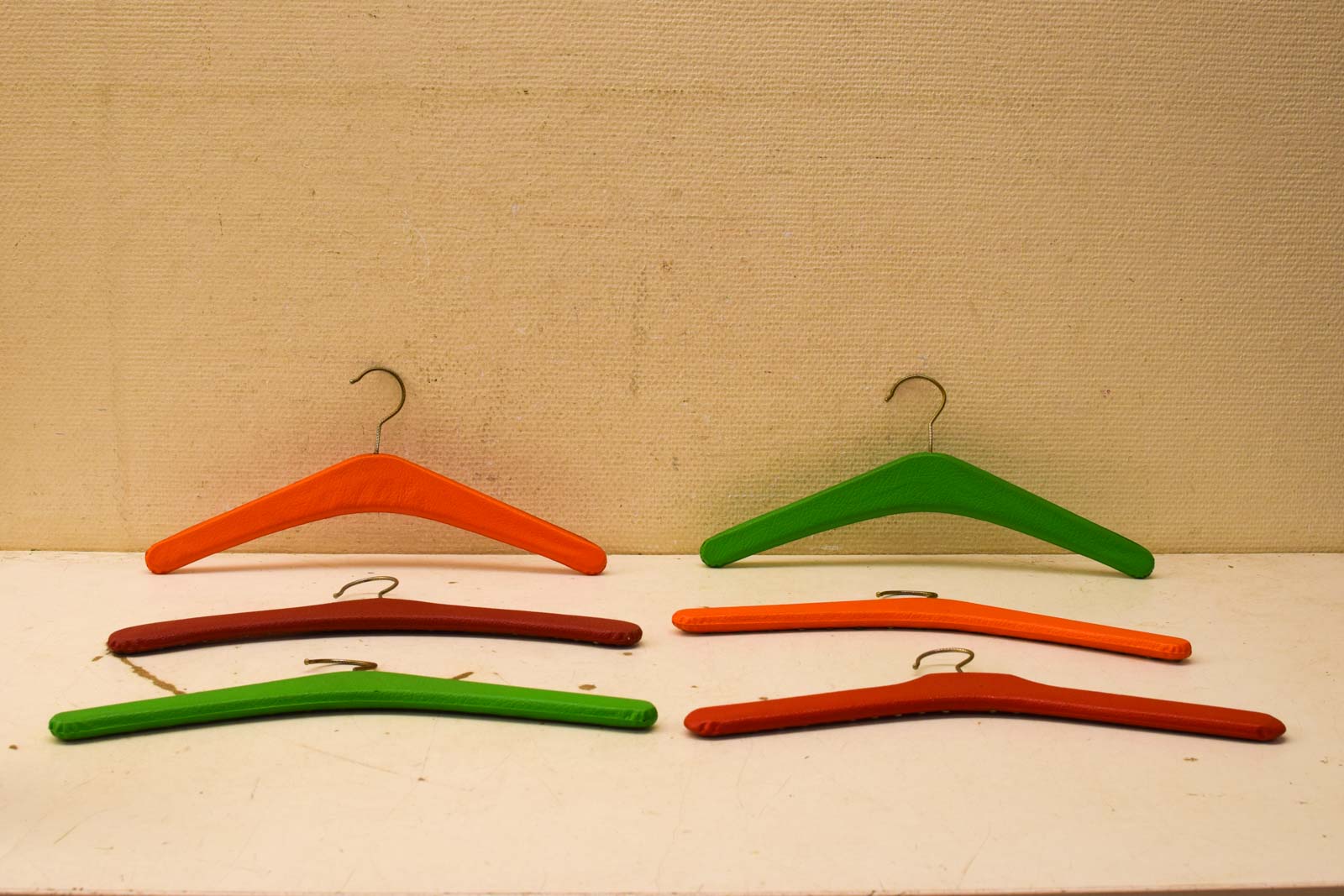 Alternative view of 6 stuks Vintage Kapstokken  47189