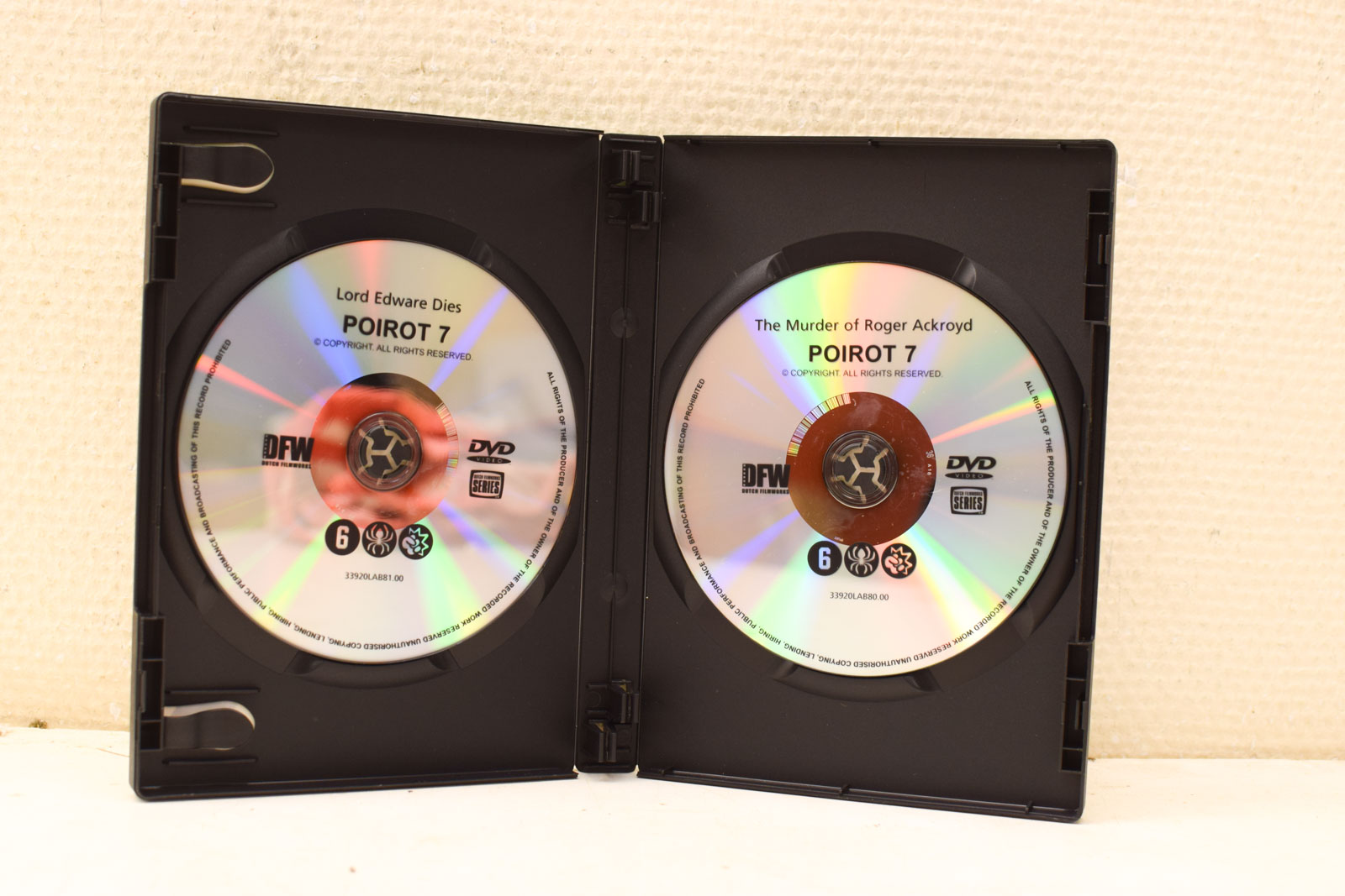 Alternative view of 2 dvd box Poirot seizoen 7  47228