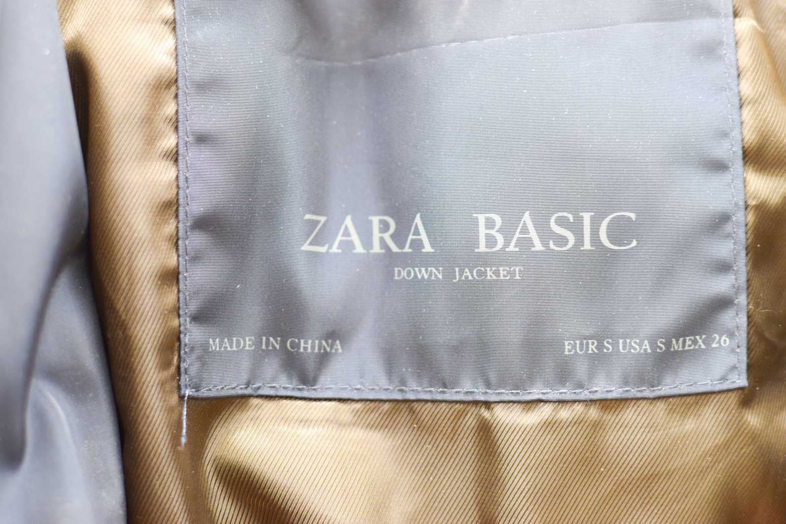 Alternative view of Zara Basic Jas 47374