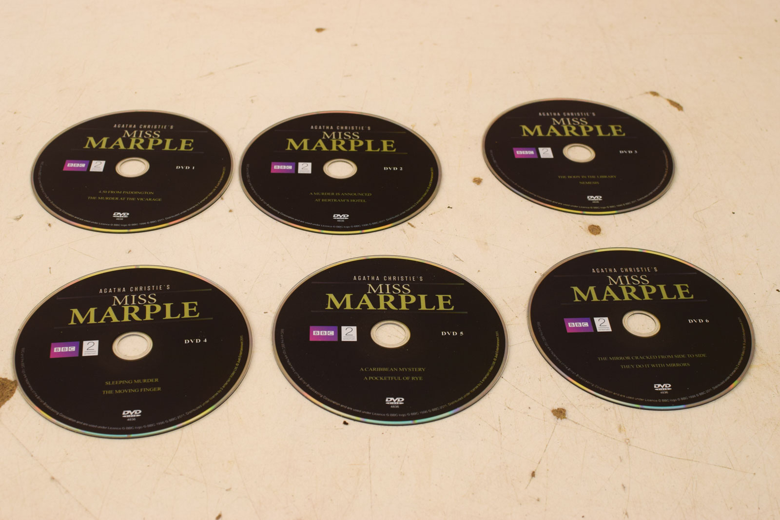 Alternative view of 6 dvd box Miss Marple  de complete 12 delige serie  47383