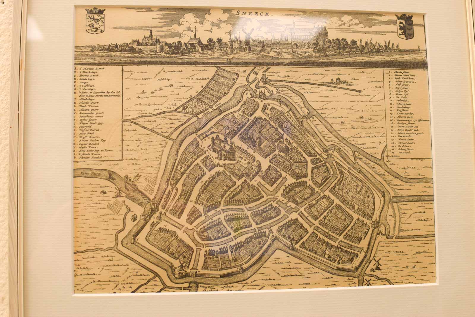 Alternative view of Prent op de kaart van sneeck  47520