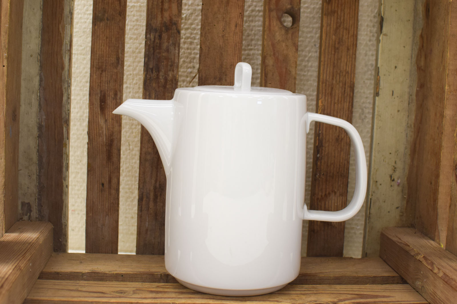 Porseleinen koffiepot met seef  47537