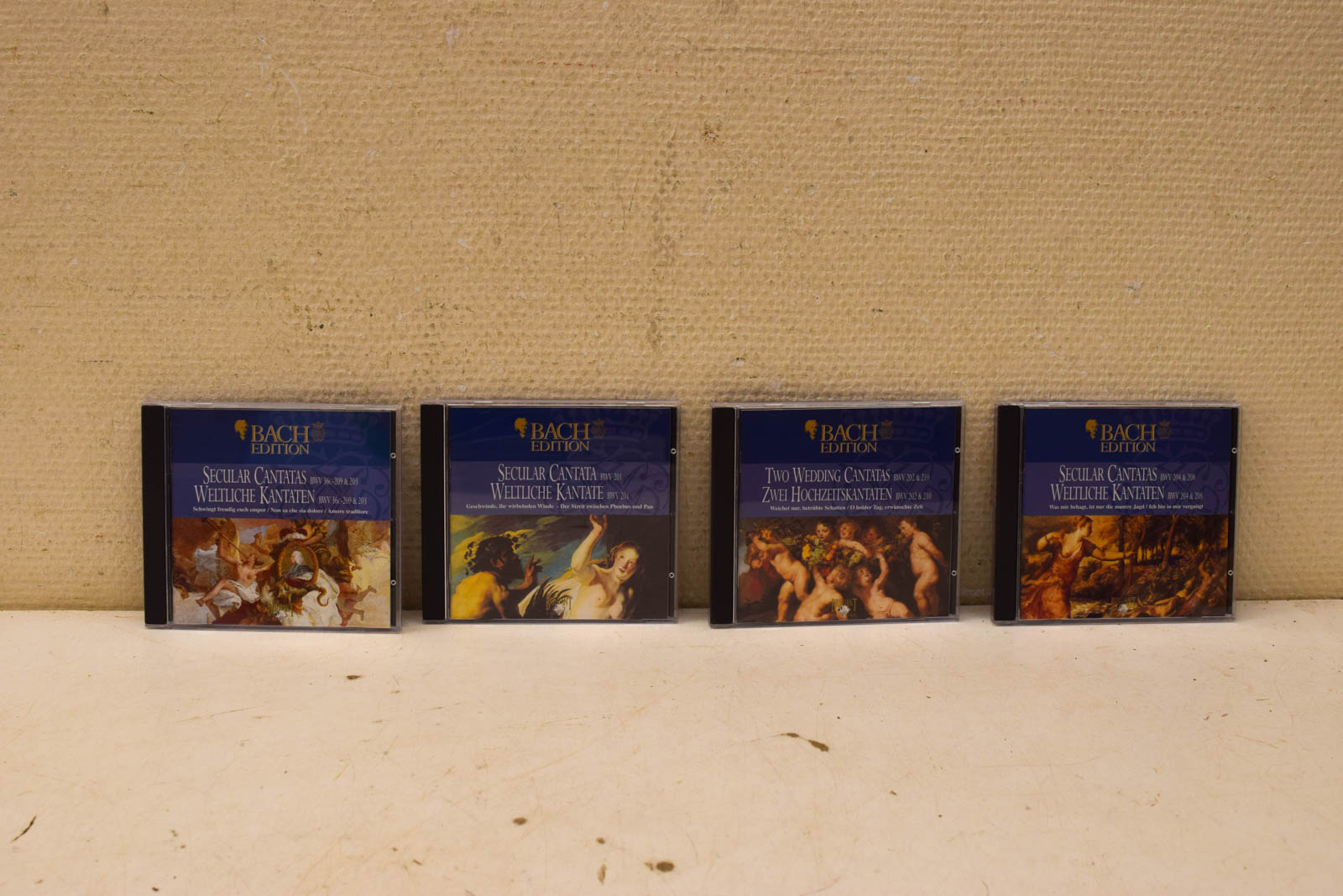 Alternative view of 8 cd set Bach Edition Vol 7  47583