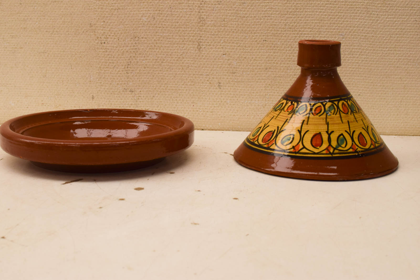 Alternative view of Aardewerk   Tajine Pan  47647