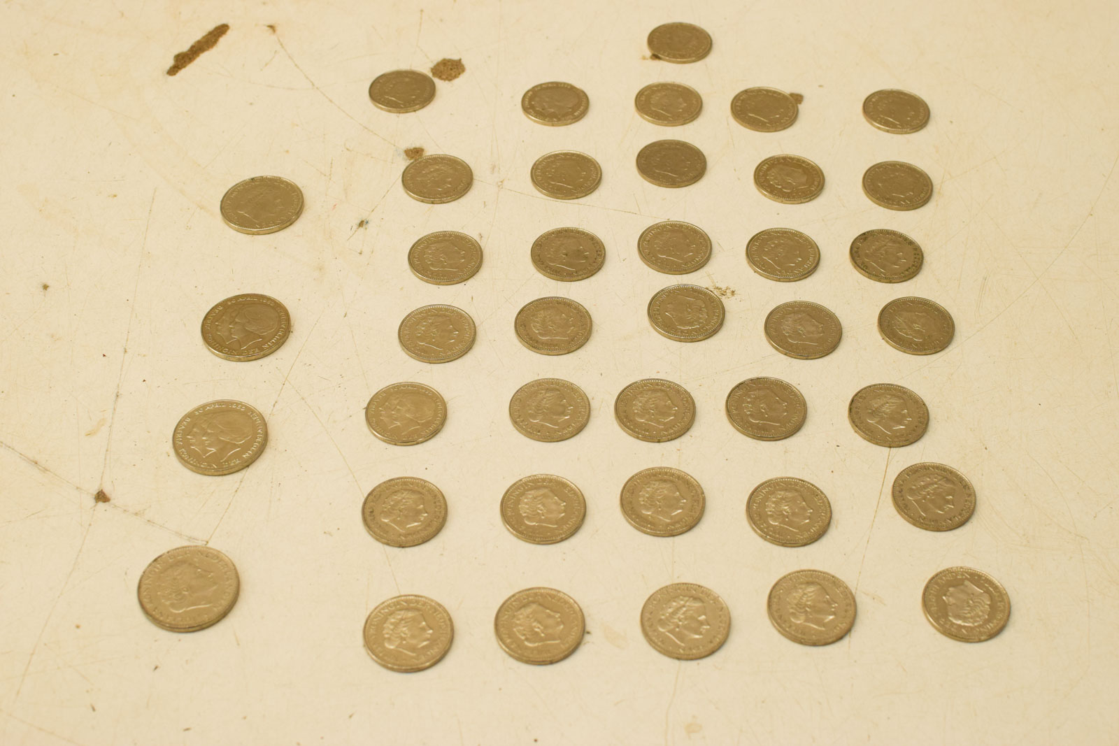 Nederlandse muntgeld Gulden  47654