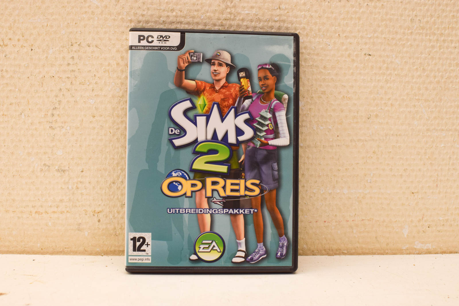 PC-dvd rom De Sims 2  op reis uitbreidingspakket 47727