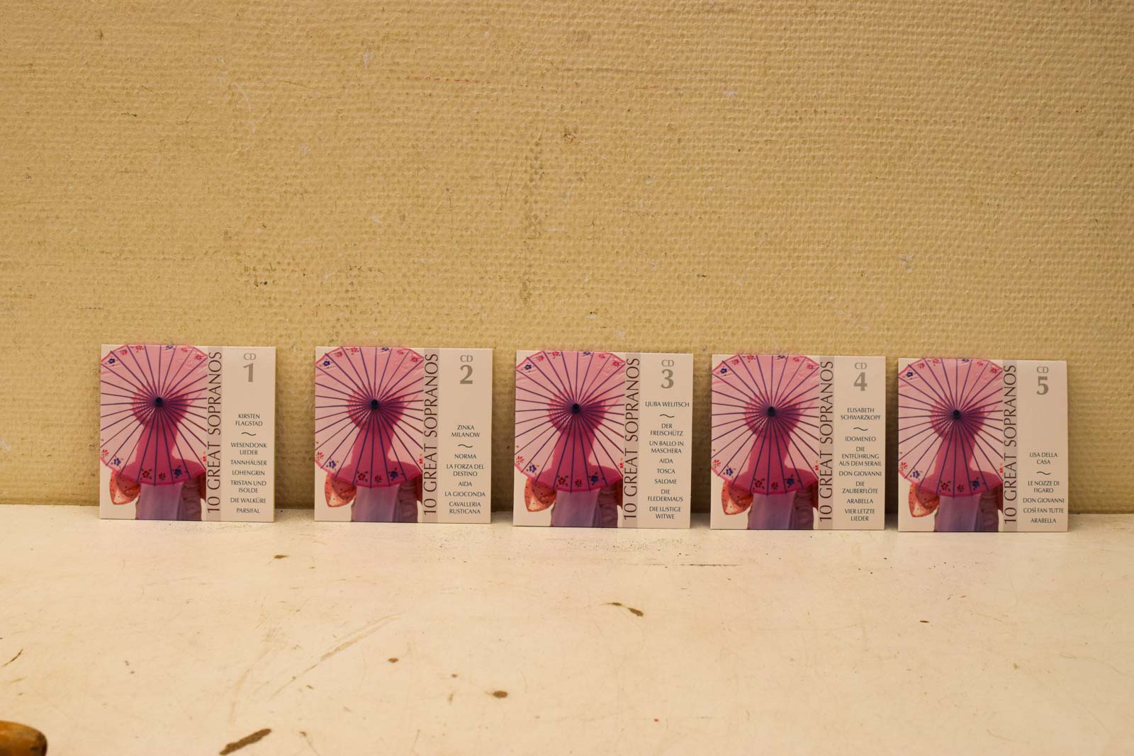 Alternative view of 10 cd set  Great sopranos  47744