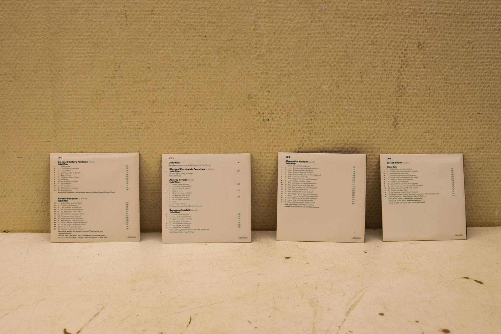 Alternative view of 7 cd box Stabat Mater  47760