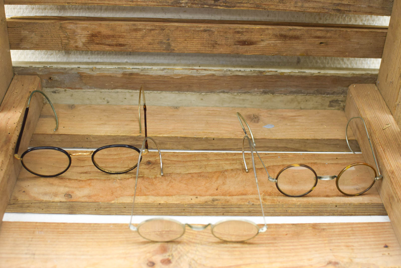 Alternative view of 3 stuks vintage Brillen  47767