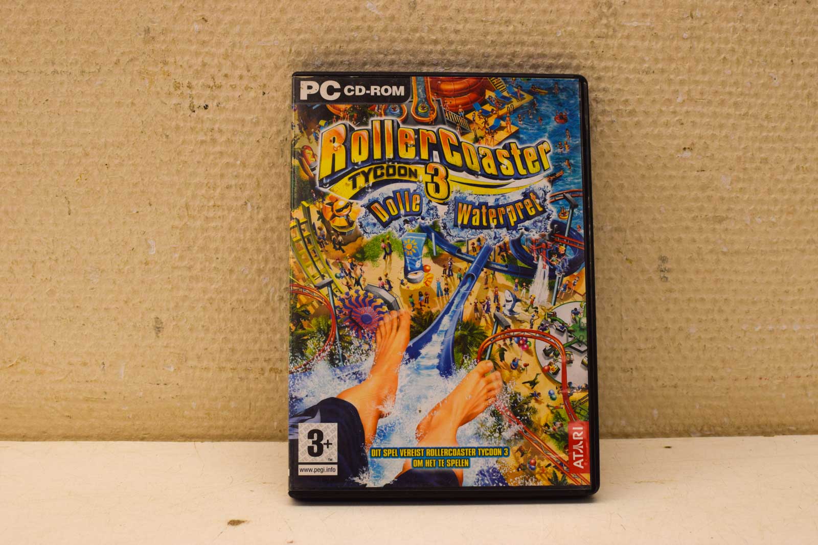 Pc-cd-rom Roller Coaster tycoon 3 dolle waterpret 47770