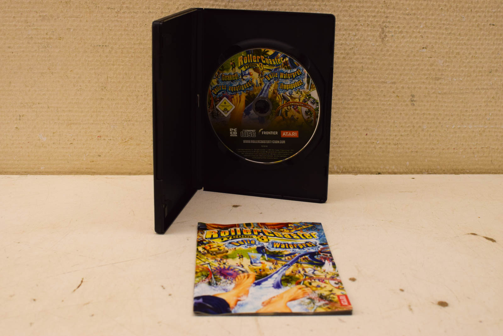Alternative view of Pc-cd-rom Roller Coaster tycoon 3 dolle waterpret 47770