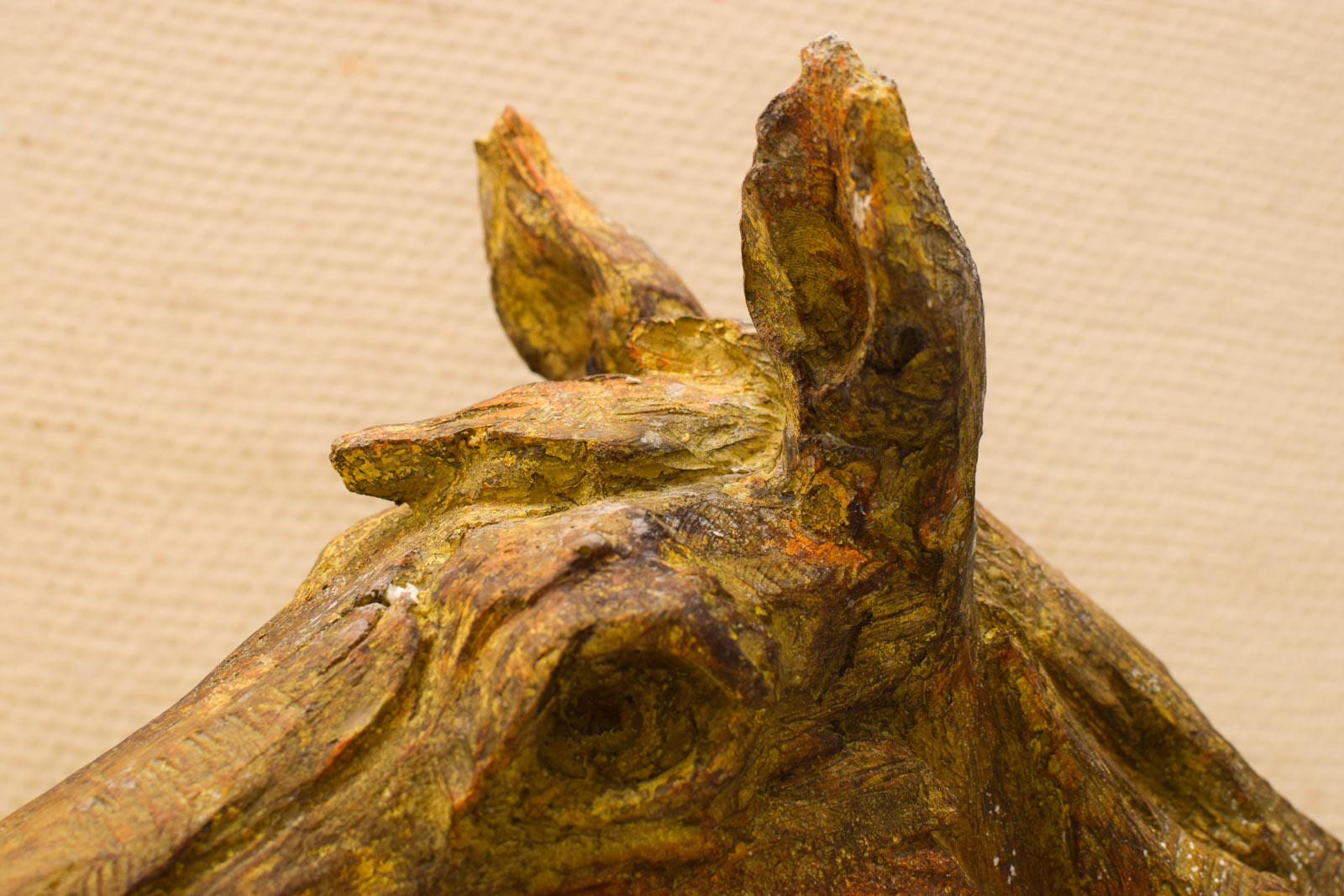 Alternative view of Paardenhoofd op voet  47819