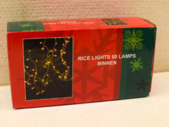 Rice Lights 80 lampjes voor binnen 47909