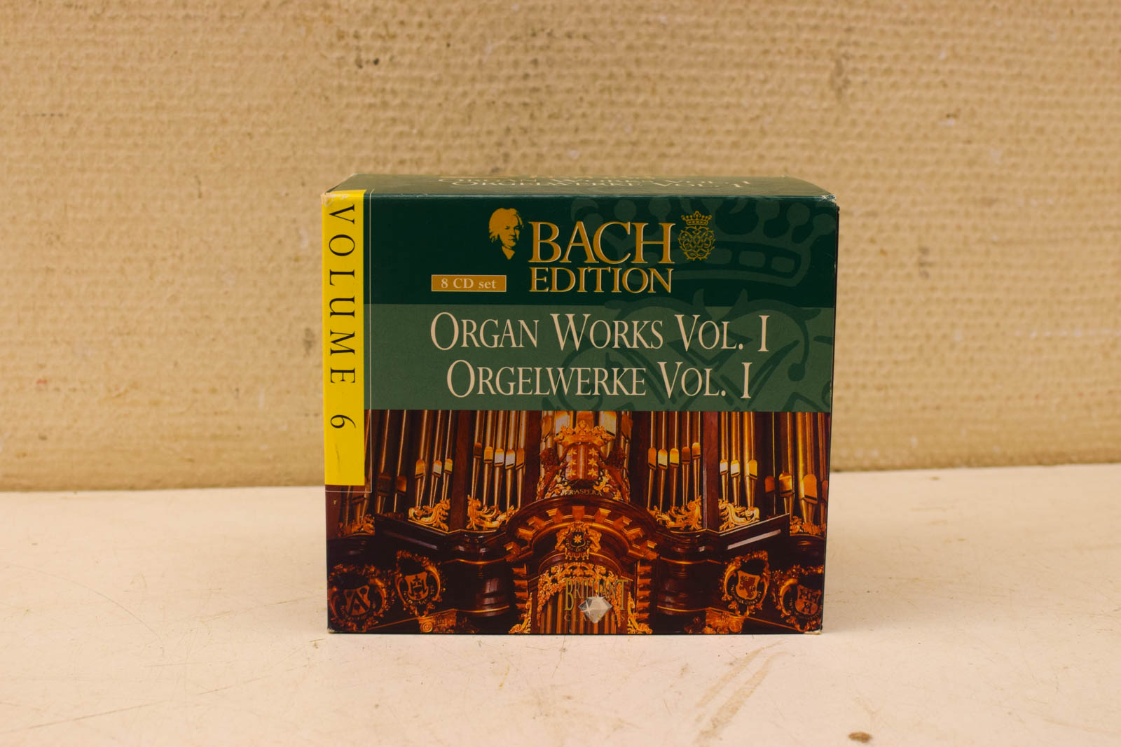 8 cd box Bach Edition Organ Works Vol 1 Orgelwerke vol 1 47913