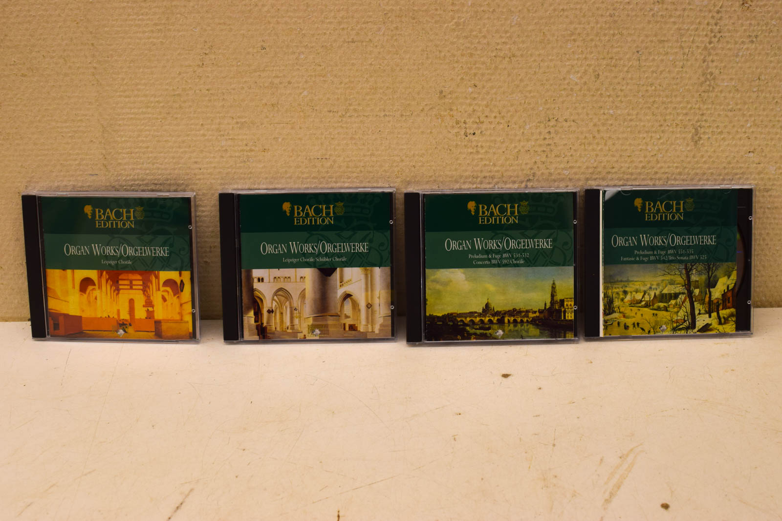 Alternative view of 8 cd box Bach Edition Organ Works Vol 1 Orgelwerke vol 1 47913