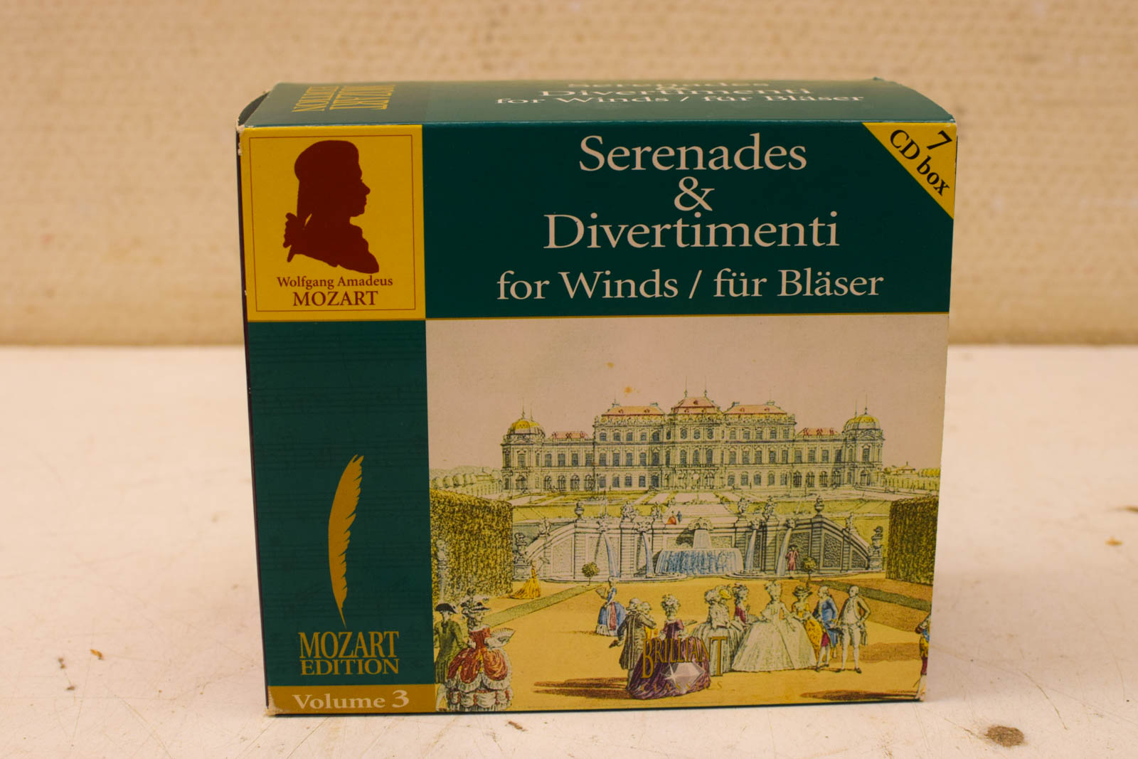 7 cd box Mozart edition volume 3 47933