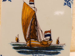 Alternative view of Wandtegel van een boot 3e prijs 27e schildweek 48015