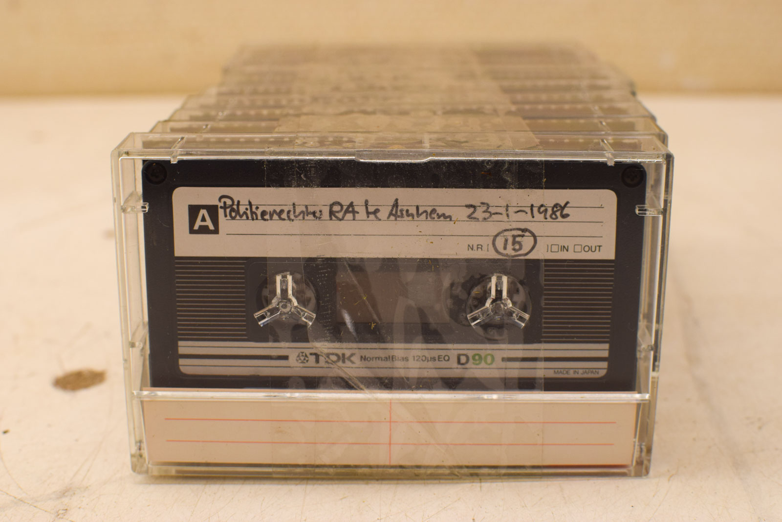 10 stuks TDK cassettebandjes  48025