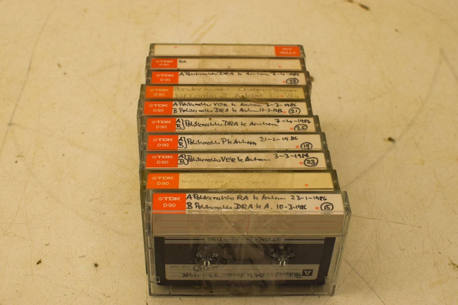 Alternative view of 10 stuks TDK cassettebandjes  48025