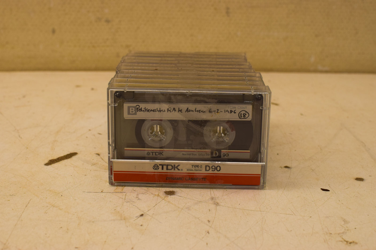 10 stuks TDK cassettebandjes  48045