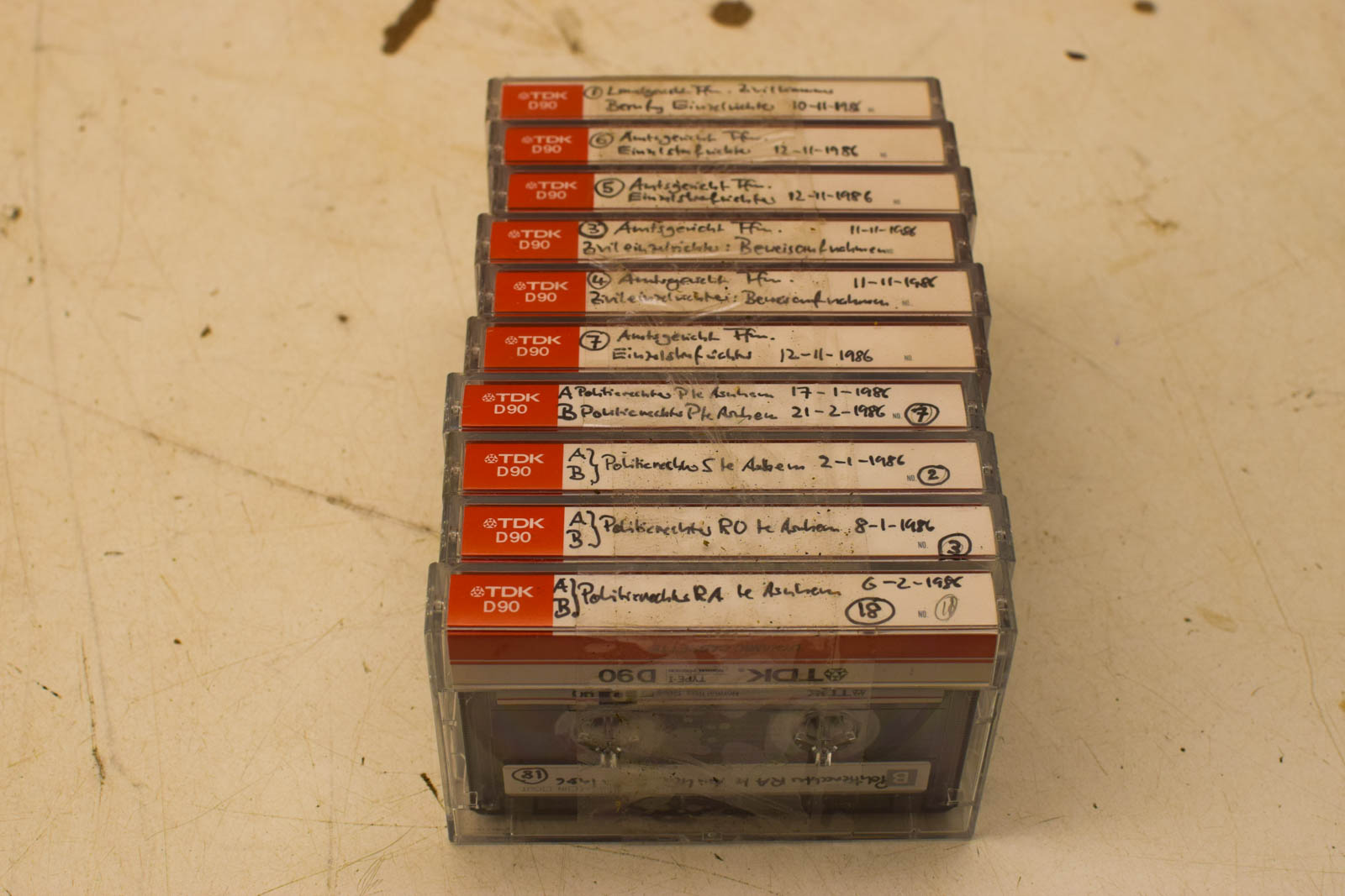 Alternative view of 10 stuks TDK cassettebandjes  48045
