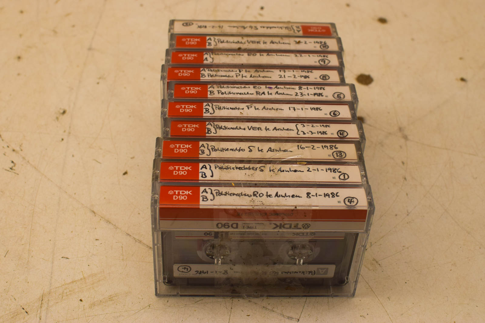 Alternative view of 10 stuks TDK cassettebandjes  48057