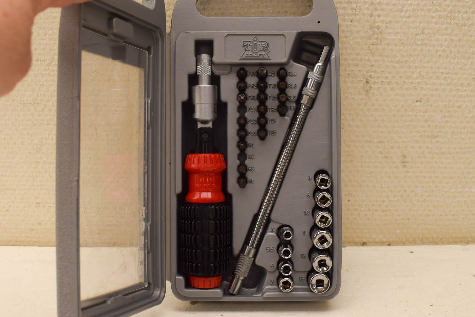 Topcraft schroevendraaierset  48136