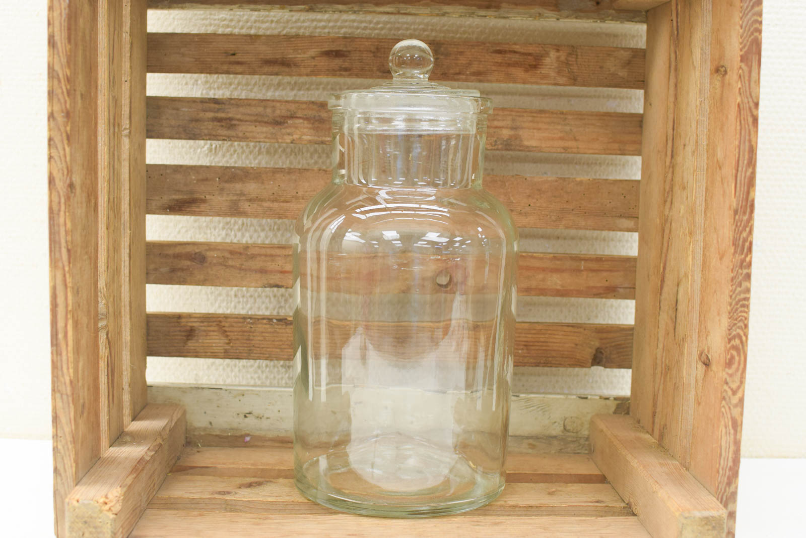 Glazen Voorraadpot/snoeppot 48213