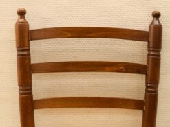 Alternative view of Houten kinderstoel met rieten zitting 48247