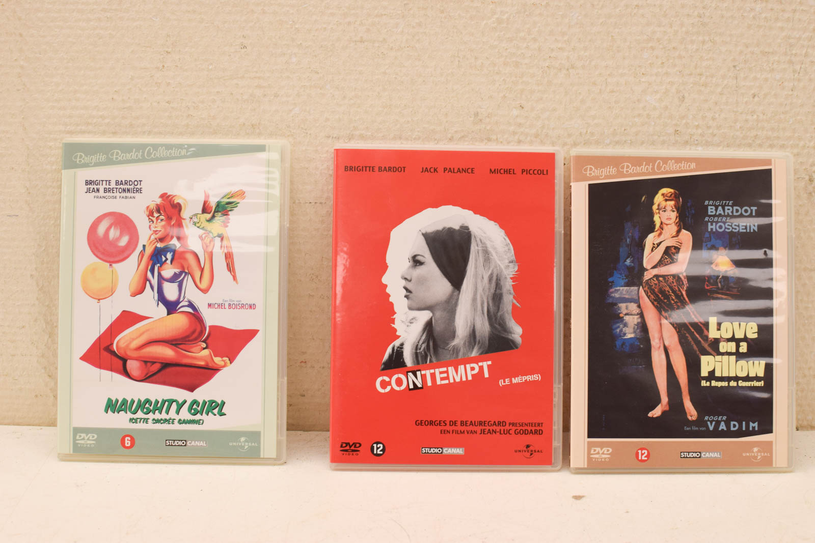 Alternative view of 5 DVD box Brigitte Bardot  48307