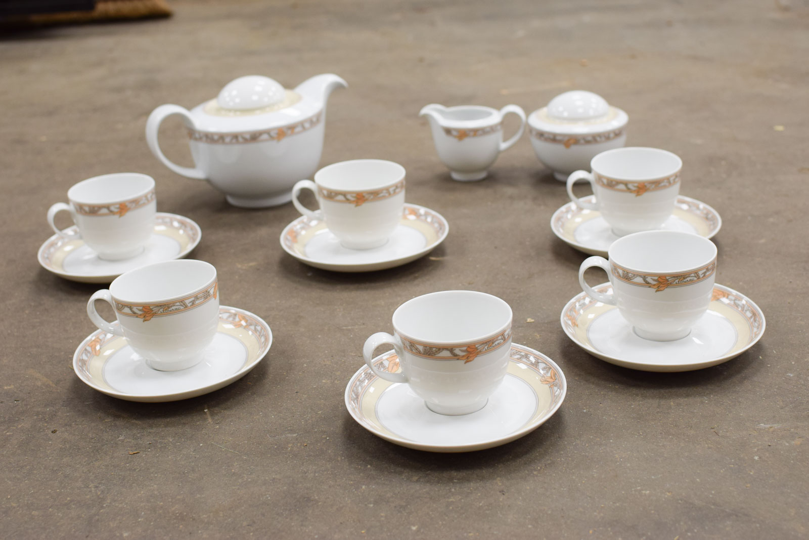 Alternative view of 17 delige Hutschenreuther porseleinen  koffieservies  48366